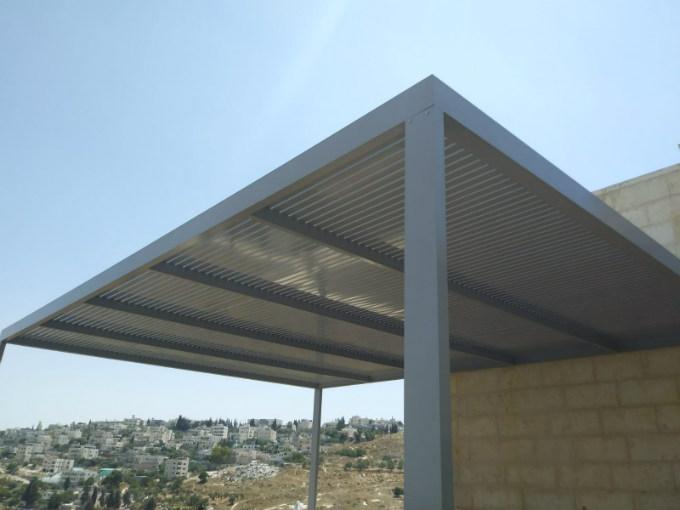 בניית פרגולה מאלומיניום