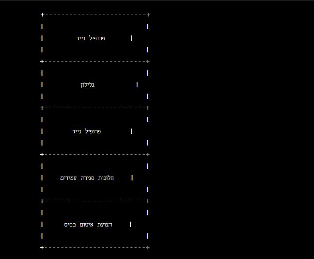 שרטוט מבנה סגירת חורף עם פרגולה