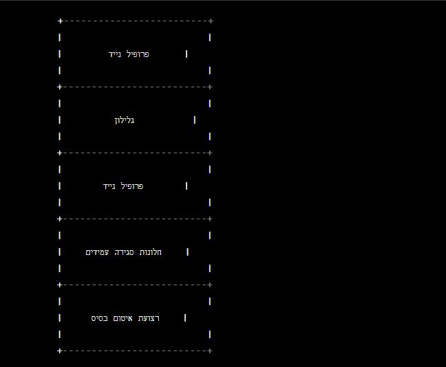 שרטוט מבנה סגירת חורף עם פרגולה